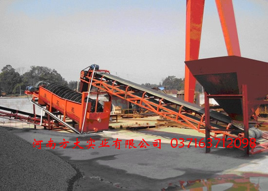 螺旋洗石機生產現場