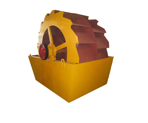 輪斗式石粉洗砂機